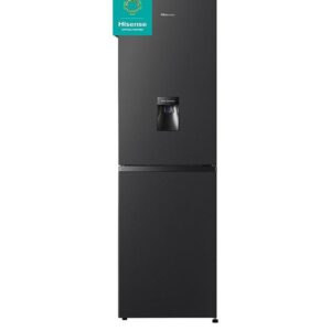 Hisense RB327N4WBE 55cm Wide, Total No Frost, Freestanding Fridge Freezer - Black